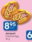 Jacquot Caramel Egg-32g Each