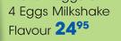 Beacon 4 Eggs Milkshake Flavour-Per Pack