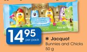 Jacquot Bunnies And Chicks-50g Per pack