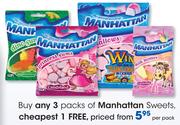 Manhattan Sweets-Per Pack