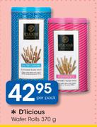 D'Licious Wafer Rolls-370g Per Pack