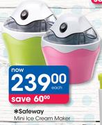 Safeway Mini Ice Cream Maker-Each