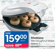 Safeway Mini Doughnut Maker Makes 7 SDM001