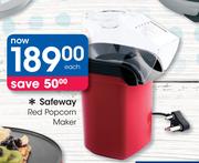 Safeway Red Popcorn Maker-Each