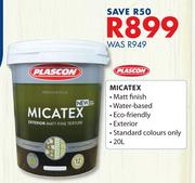 Plascon Micatex-20Ltr