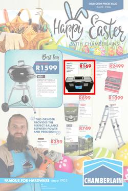 Chamberlains : Happy Easter (18 Apr - 5 May 2019), page 1