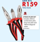 Stier 3 Piece Plier Set