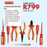 Tork Craft 8 Piece Electrician Kit