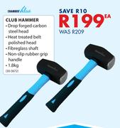 Chamber Value 1.8kg Club Hammer-Each