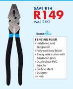Chamber Value Fencing Plier