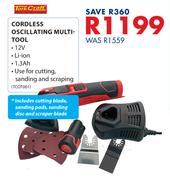 Tork Craft Cordless Oscillating Multi-Tool
