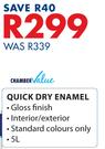 Chamber Value Quick Dry Enamel-5L