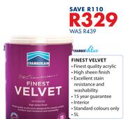 Chamber Value Finest Velvet-5L