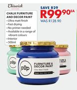 Chiswick Chalk Funiture & Decor Paint-500ml Each