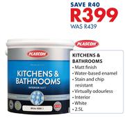 Plascon Kitchens & Bathrooms-2.5Ltr
