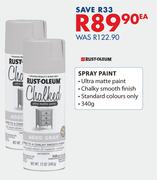 Rust Oleum Spray Paint-340g Each