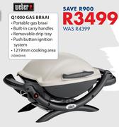 Weber Q100 Gas Braai