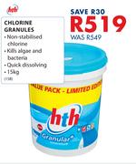 HTH Chlorine Granules-15Kg