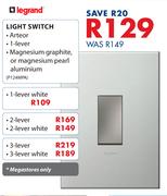 Legrand Light Switch 3 Lever 