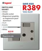 Legrand Switch & Socket White