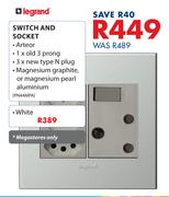 Legrand Switch & Socket White