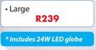 Bright Star LED Ceiling Fitting Large