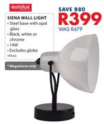 Eurolux Siena Wall Light