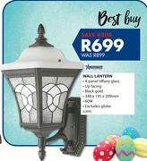 Bright Star Wall Lantern