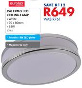 Eurolux Palermod LED Ceiling Lamp