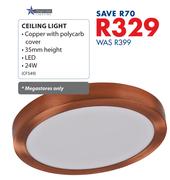 Bright Star Ceiling Light