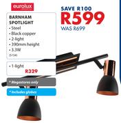 Eurolux Barnham Spotlight (2 Light)