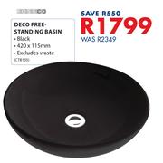 Rossco Deco Free Standing Basin