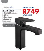 Splashworks Basin Mixer