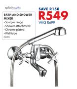 Splash Works Bath And Shower Mixer