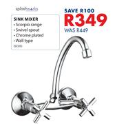 Splash Works Sink  Mixer