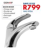 Comap Basin Mixer