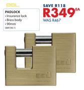 BBL Padlock-Each