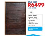 Swartland Pivot Door