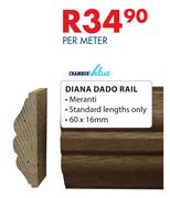 Chamber Value Diana Dado Rail-Per Meter
