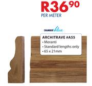 Chamber Value Architrave #A55-Per meter