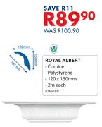 Royal Albert Cornice