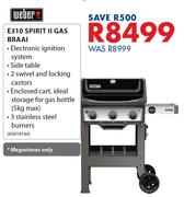 Weber E310 Spirit II Gas Braai