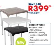 Chelsea Table Black-Each