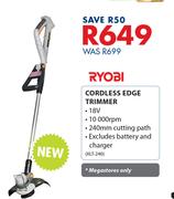 Ryobi Cordless Edge Trimmer