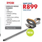 Ryobi Cordless Hedge Trimmer
