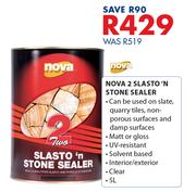 Nova 2 Slasto N Stone Sealer-5Ltr
