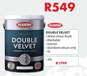 Plascon Double Velvet-20Ltr