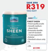Chamber Value Finest Sheen-20Ltr