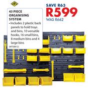 MTS 43 Piece Organising System MTS8812