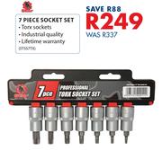 Stier 7 Piece Socket Set STSS7TX